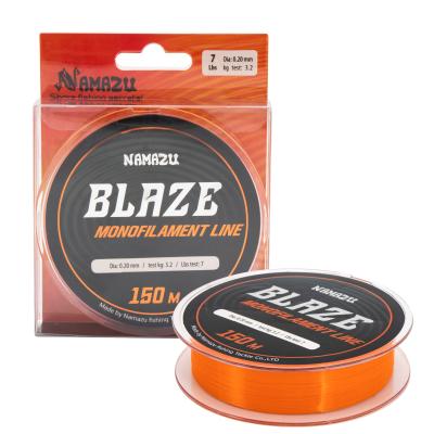 Леска Namazu Blaze, L-150 м, d-0,20 мм, test-3,2 кг, оранжевая - 1