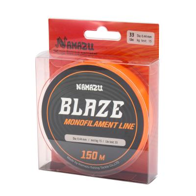 Леска Namazu Blaze, L-150 м, d-0,44 мм, test-15 кг, оранжевая - 4