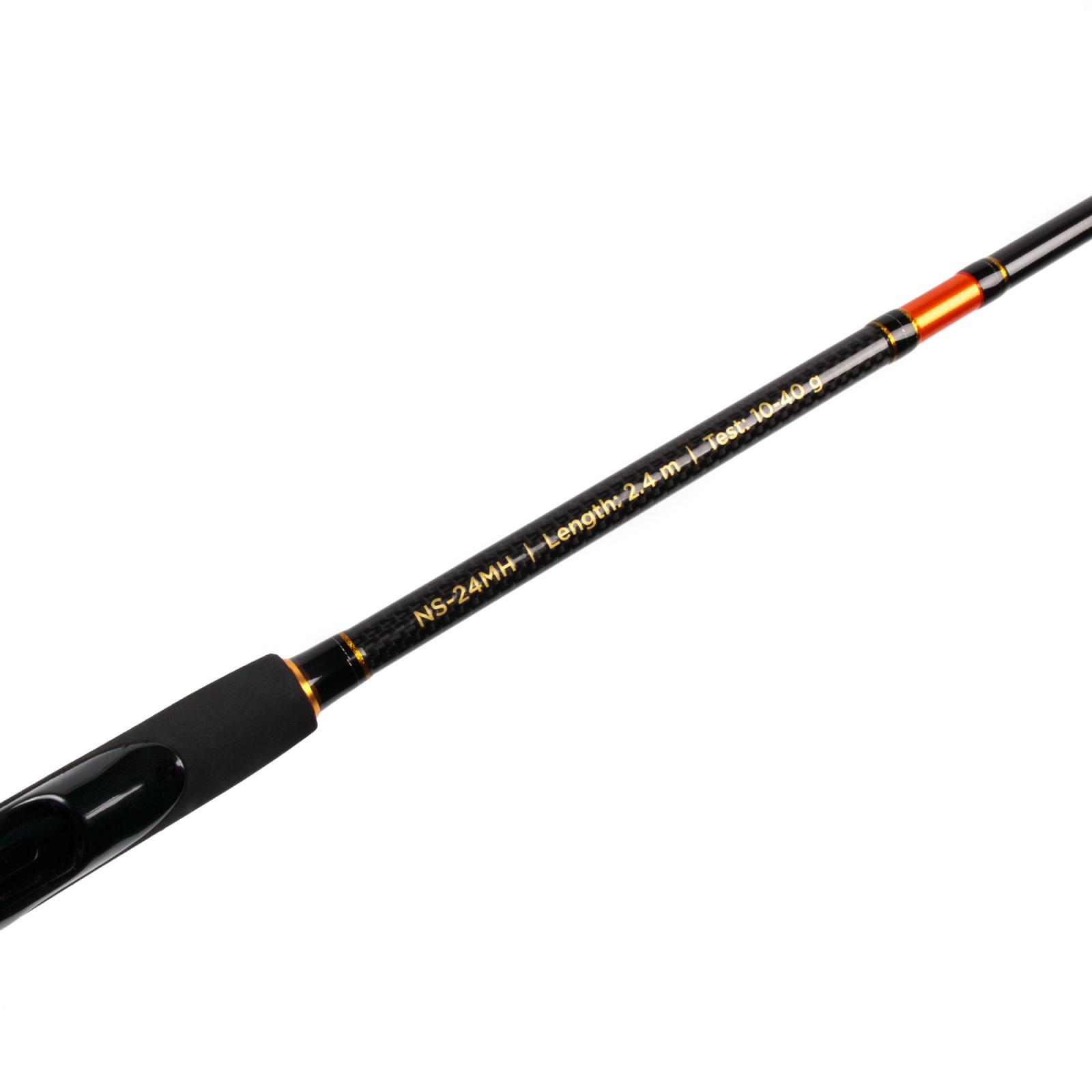 Спиннинг штекерный карбоновый Namazu Spectrum, 2,4 m/10-40 g - 5