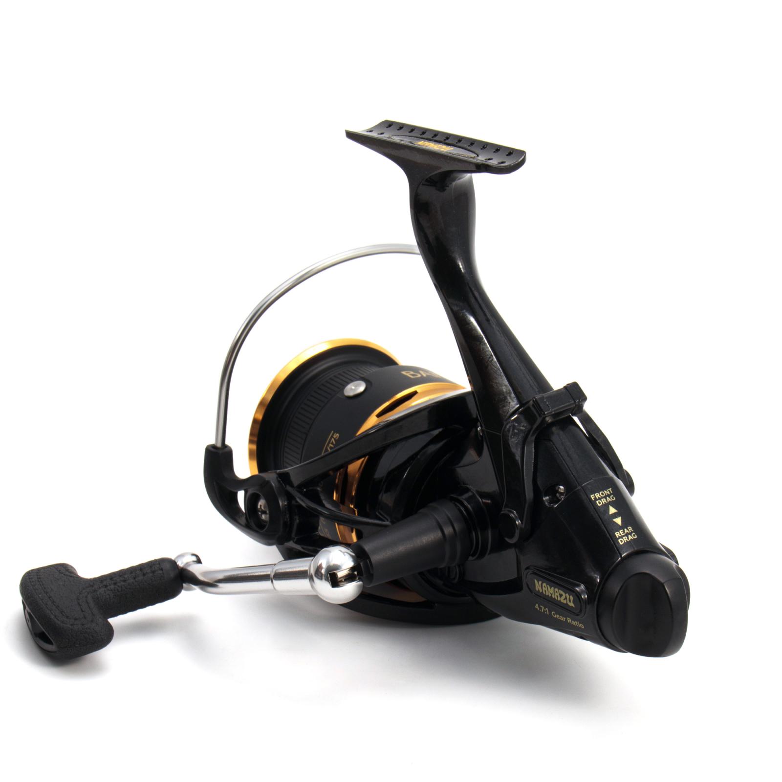 Катушка безынерционная Namazu Pro Baitrunner BR5000, 6+1 подш., метал. шпуля - 5