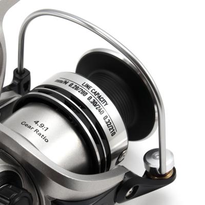 Катушка безынерционная Namazu Onyx OX4000 , 4+1 подш., метал. шпуля - 6