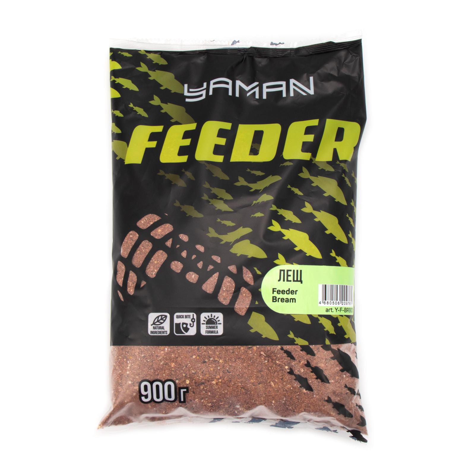 Прикормка Yaman Feeder Bream (лещ), 900 г - 1