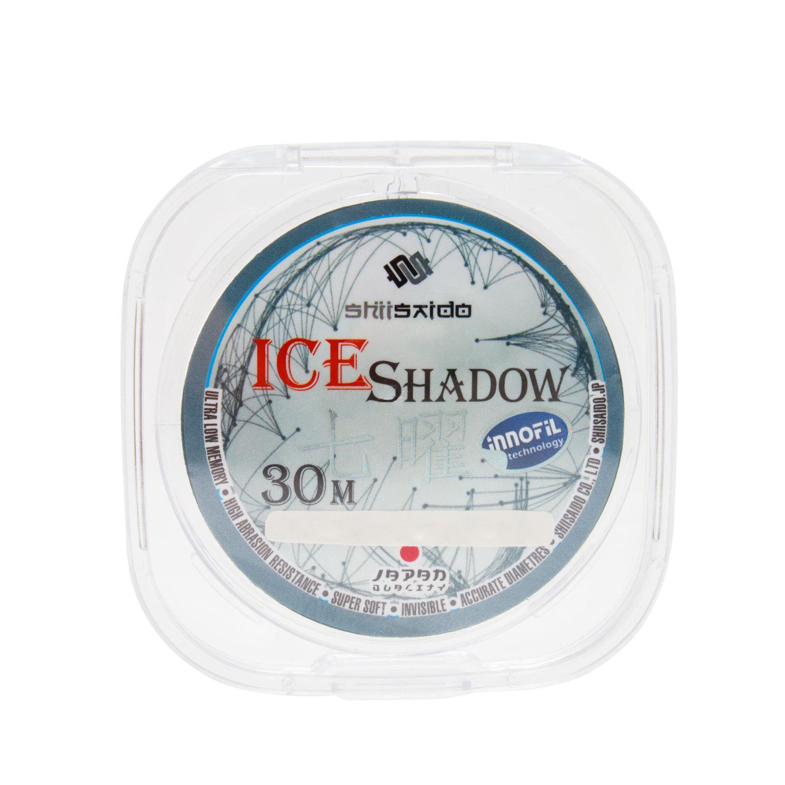 Леска "Shii Saido" Ice Shadow, L-30 м, d-0,286 мм, test-6,34 кг, прозрачная - 2