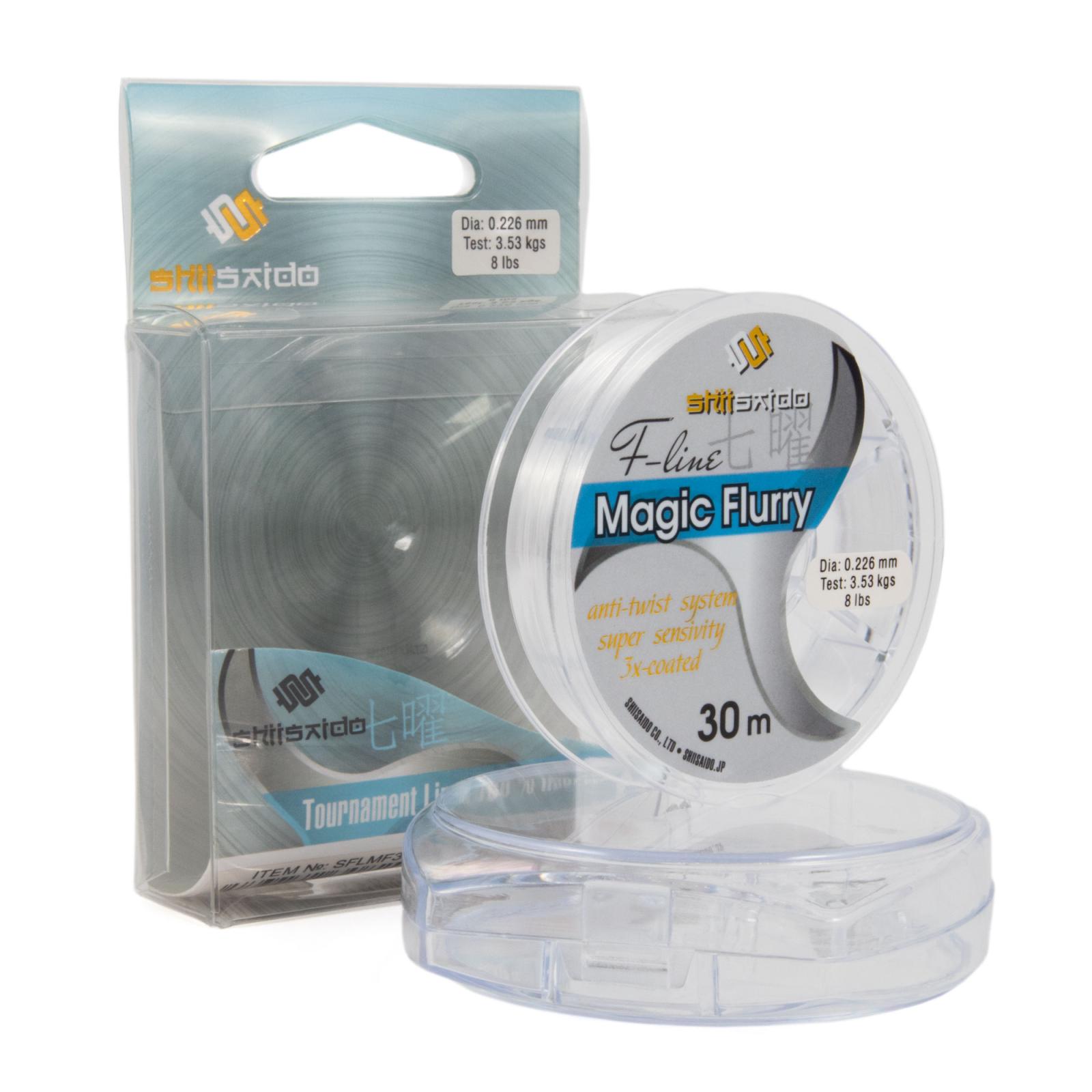 Флюорокарбон "Shii Saido" Magic Flurry, L-30 м, d-0,226 мм, test-3,53 кг, прозрачный - 3