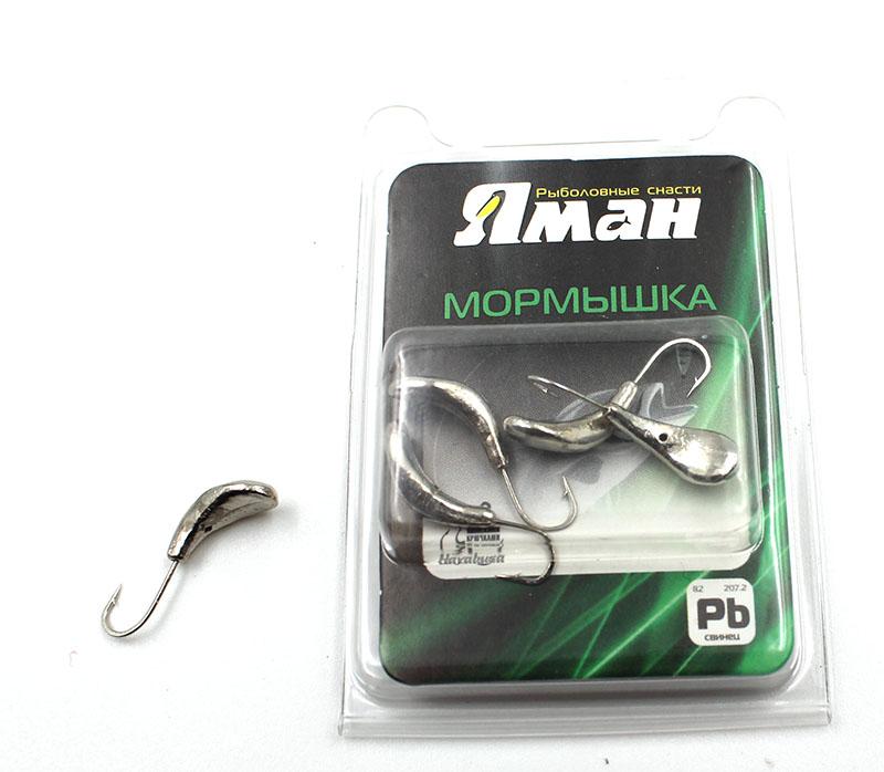 Мормышка "ЯМАН" Комар с отв., цв.NL, р.5, вес 1,0 г (уп. 5 шт.) - 1