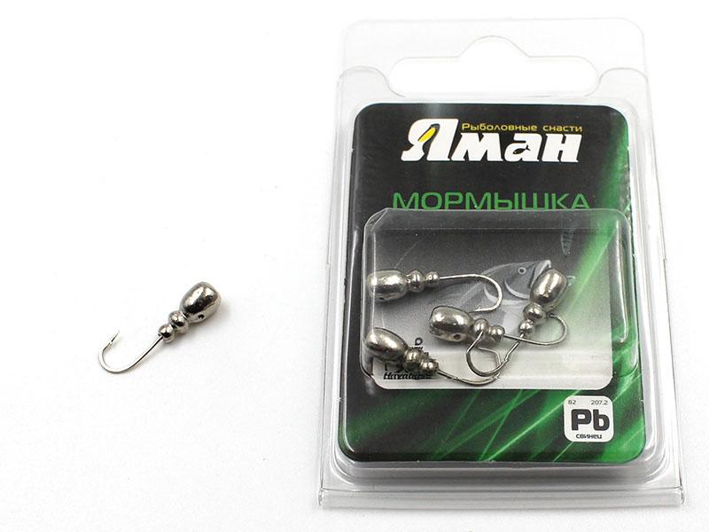 Мормышка "ЯМАН" Немка с отв.,цв.NL, вес 0,8 г (уп. 5 шт.) - 1
