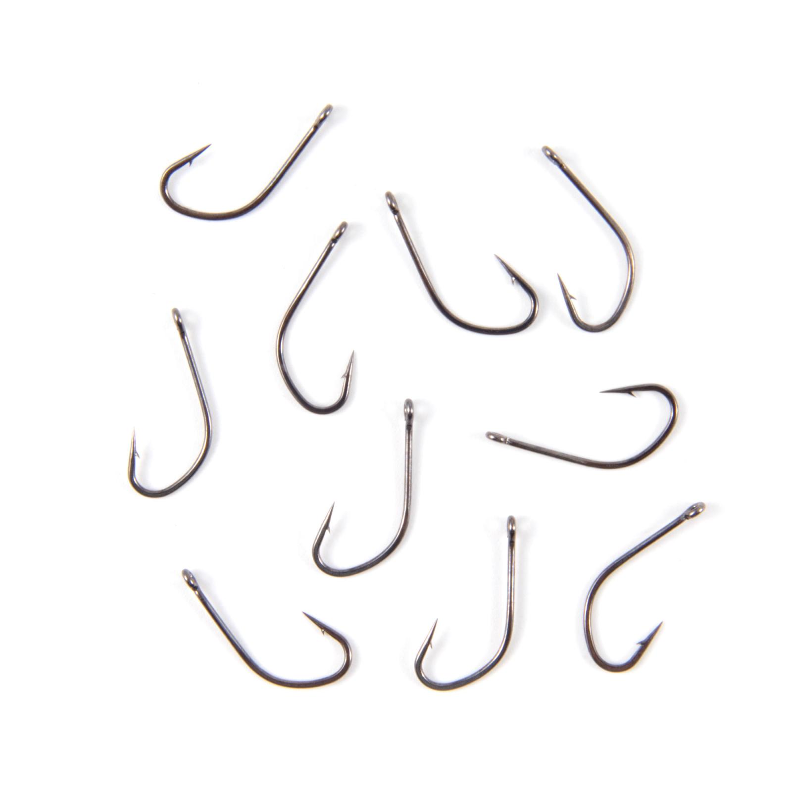 Крючок KOI "MARUSEIGO-RING", размер 10 (INT)/8 (AS), цвет BN (10 шт.) - 3