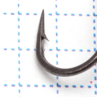 Крючок KOI "ROUND TREBLE", размер 4 (INT), цвет BN, тройник (10 шт.) - 4