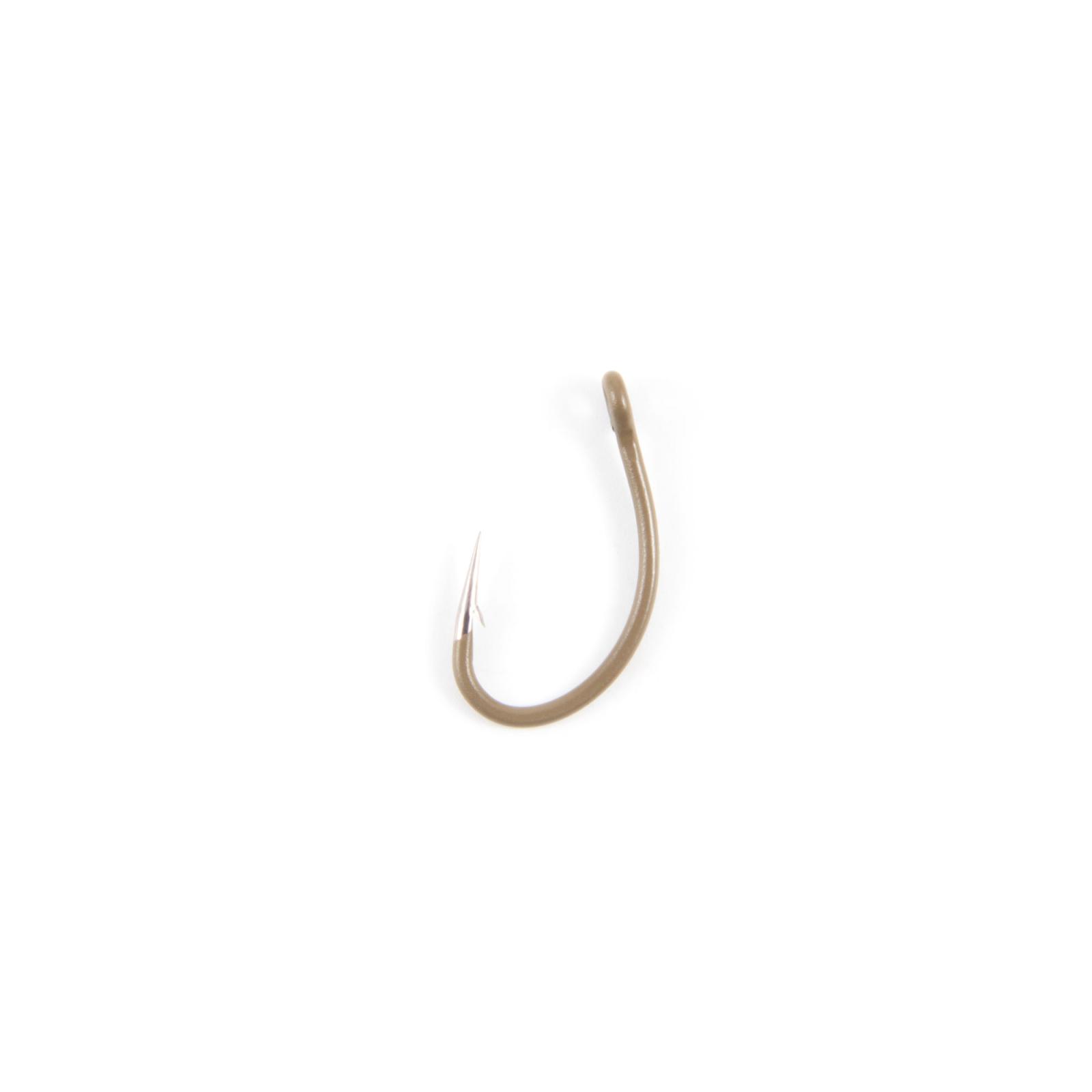 Крючок KOI "CARP WIDE GAP", размер 4 (INT), цвет OL, карповый (10 шт.) - 2