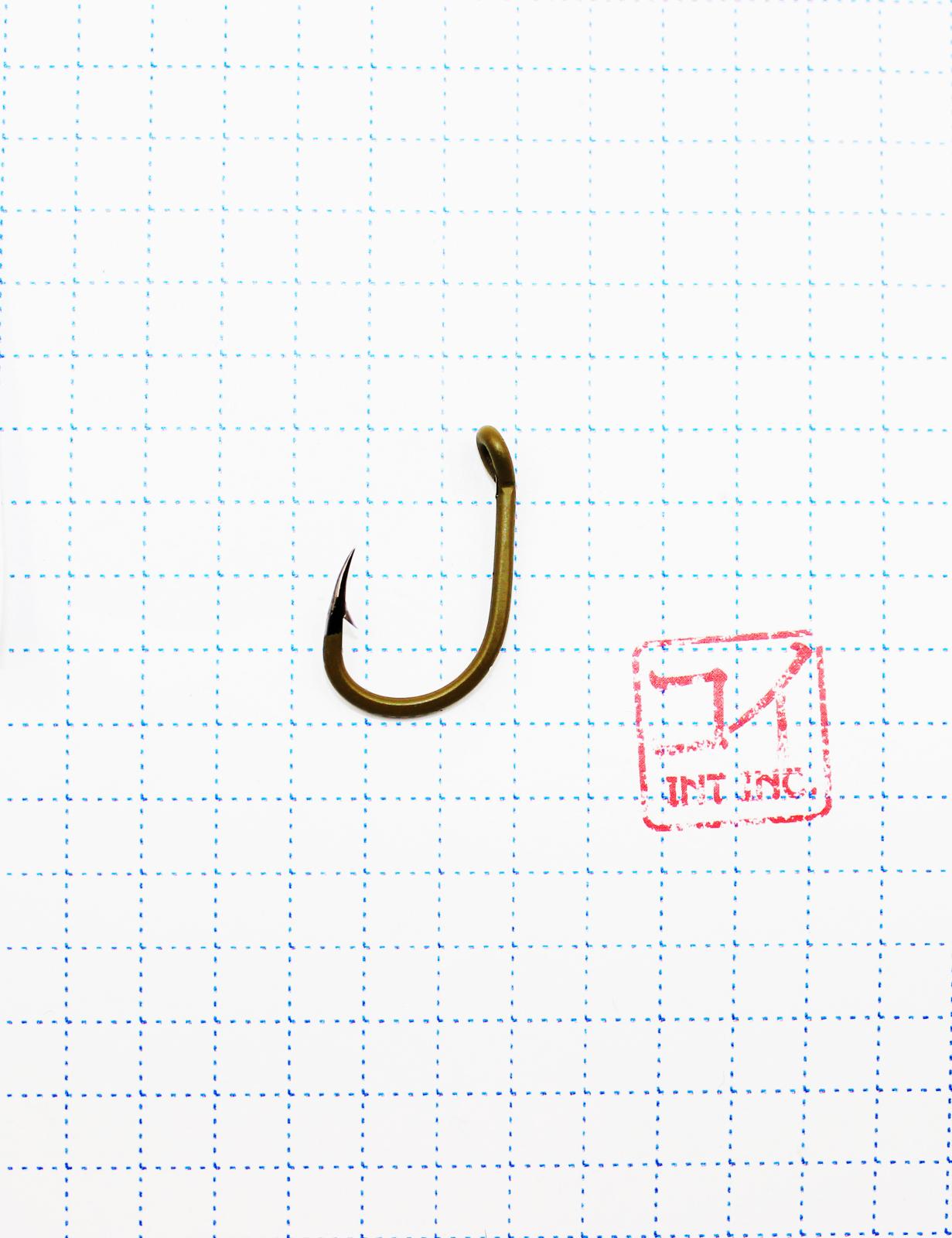 Крючок KOI "CARP SPECIALIST ", размер 4 (INT), цвет OL, карповый (10 шт.)