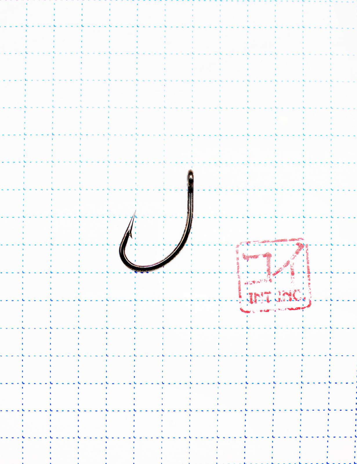 Крючок KOI "CARP SHORT SHANK ", размер 4 (INT), цвет BN, карповый (10 шт.)