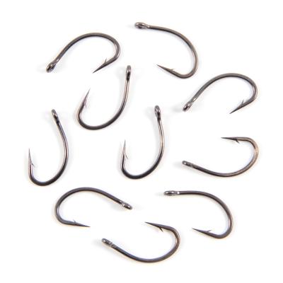 Крючок KOI "CARP SHORT SHANK ", размер 4 (INT), цвет BN, карповый (10 шт.) - 3