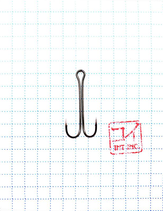 Крючок KOI "DOUBLE HOOK", размер 8 (INT), цвет BN, двойник (10 шт.) - 1