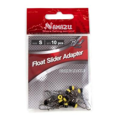 Крепеж для скользящего поплавка Namazu FLOAT SLIDER ADAPTER, цв. BN, р. S (уп.10 шт) - 2