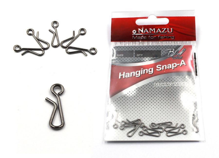 Застежка Namazu HANGING SNAP-A, цв. BN, р. 5, test-22 кг (уп.5 шт)