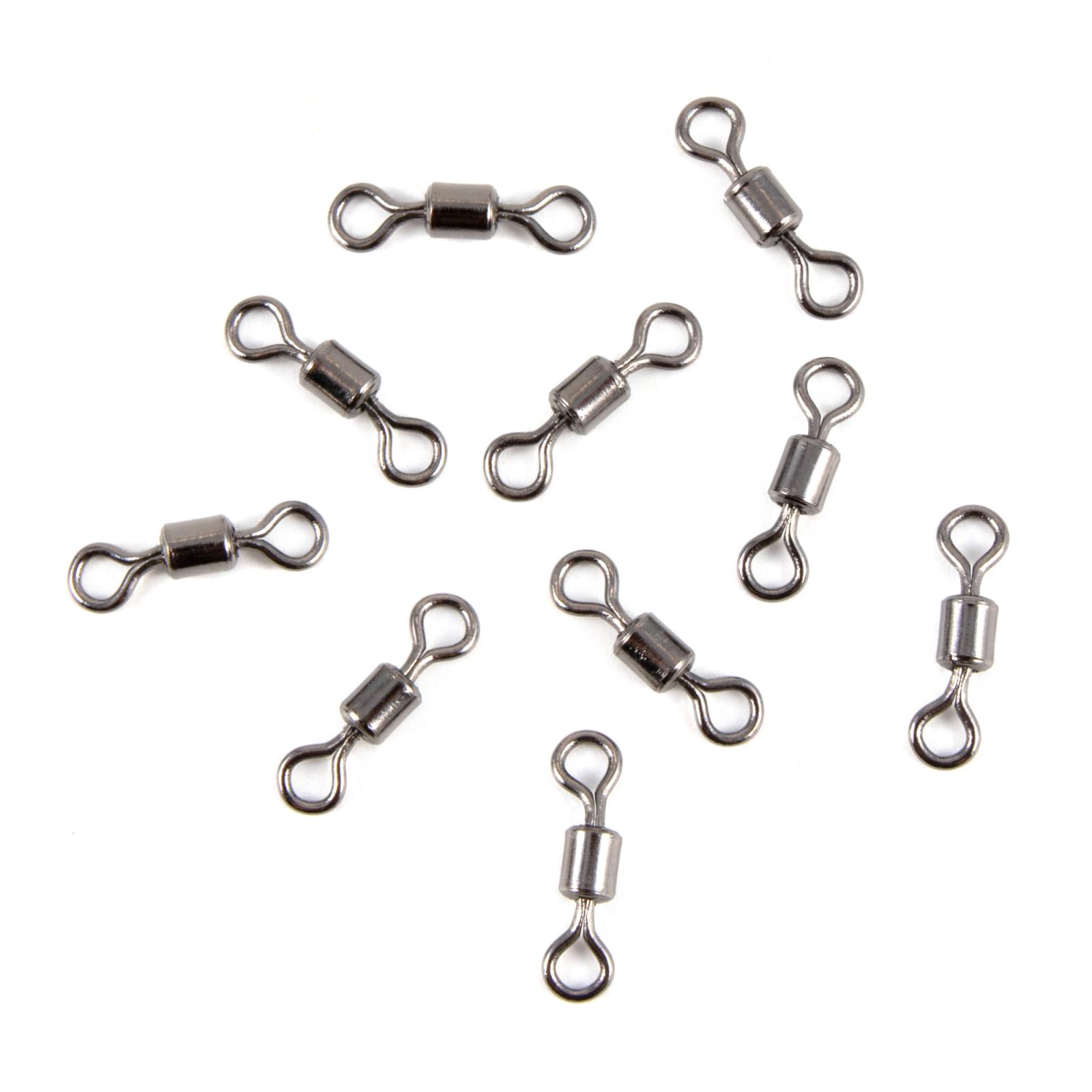 Вертлюг Namazu ROLLING SWIVEL, латунь, цв. BN, р. 7, test-14 кг (уп.10 шт) - 2