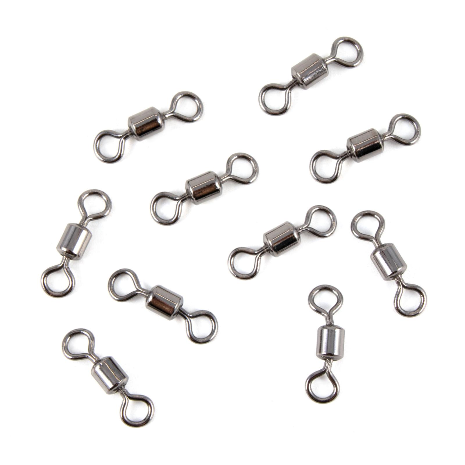 Вертлюг Namazu ROLLING SWIVEL, латунь, цв. BN, р. 4, test-29 кг (уп.10 шт) - 2