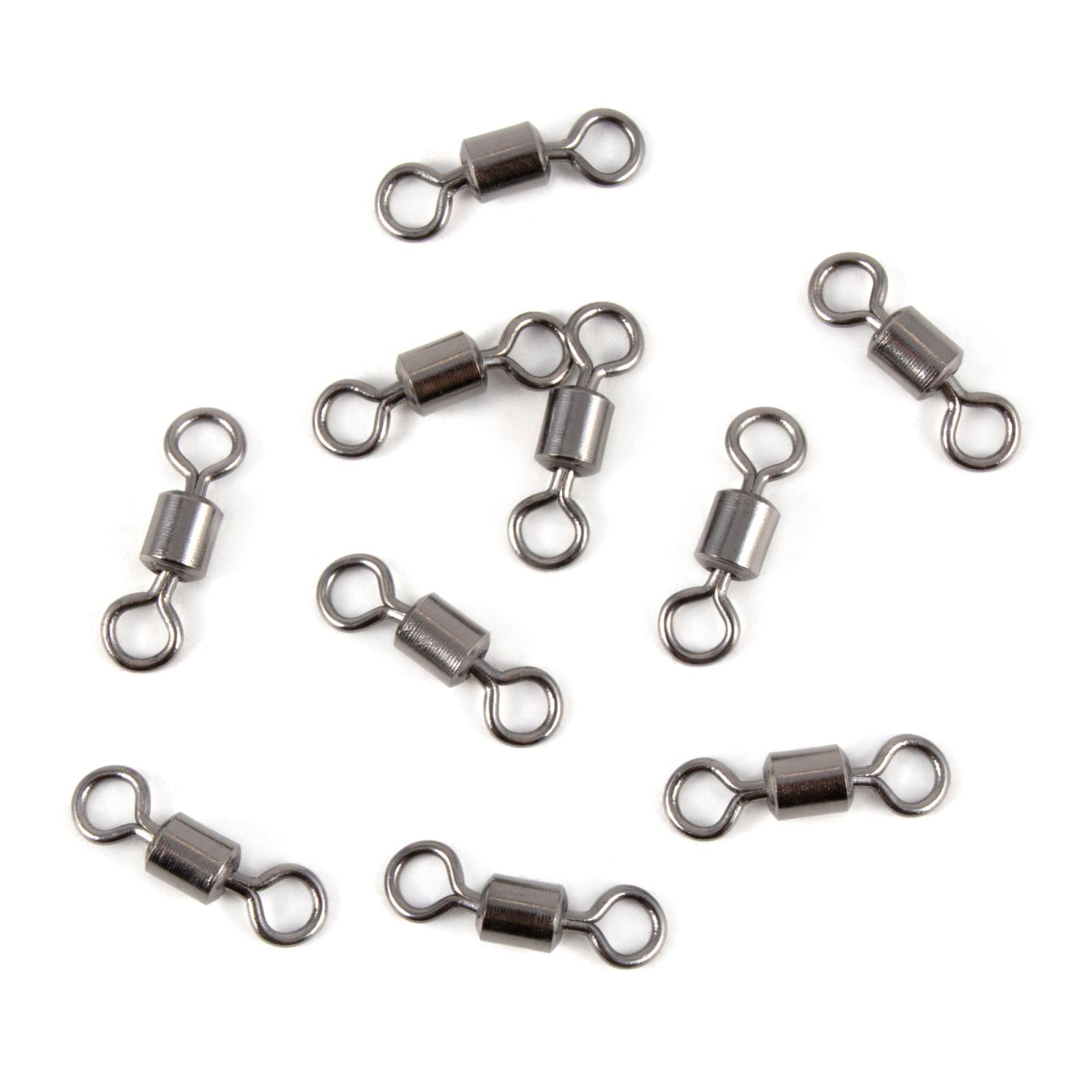 Вертлюг Namazu ROLLING SWIVEL, латунь, цв. BN, р. 1, test-43 кг (уп.10 шт) - 2