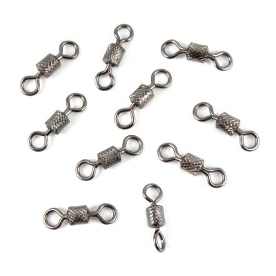 Вертлюг Namazu ROLLING RIBBED SWIVEL, латунь, цв. BN, р. 3, test-35 кг (уп.10 шт) - 2