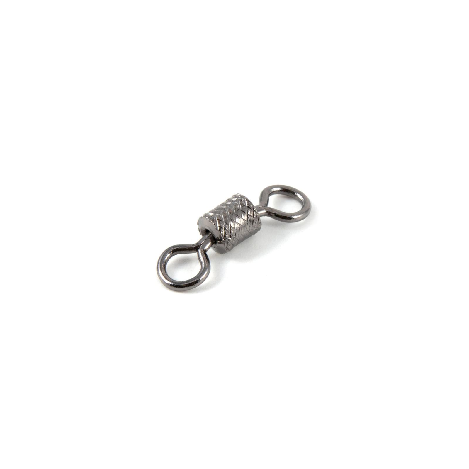 Вертлюг Namazu ROLLING RIBBED SWIVEL, латунь, цв. BN, р. 2, test-43 кг (уп.10 шт) - 3