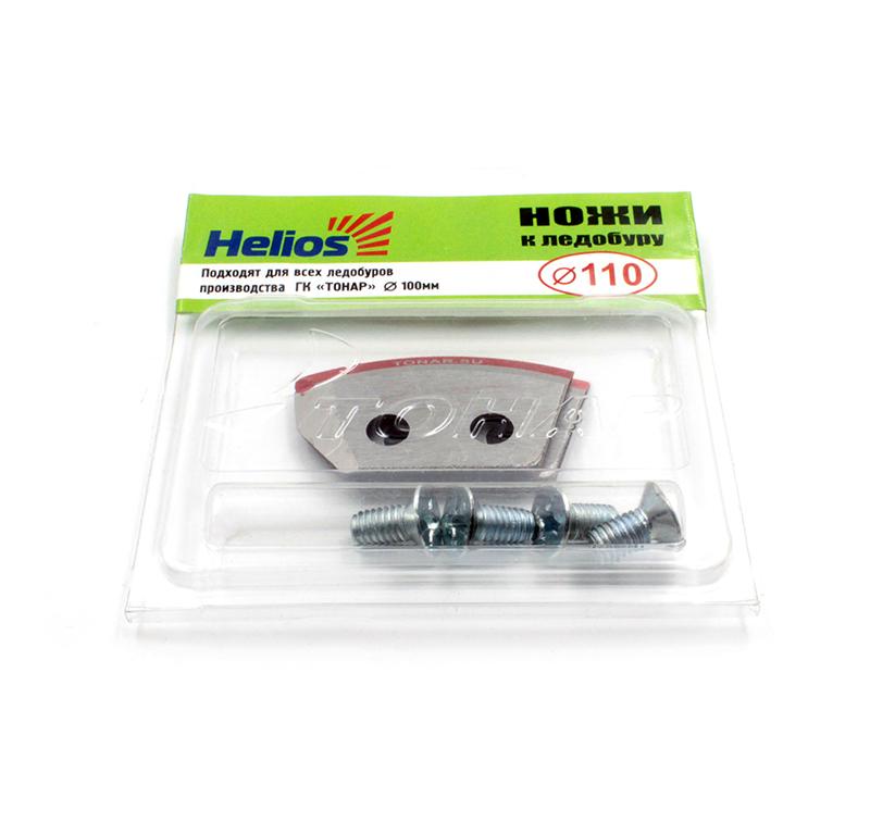 Ножи к ледобуру HELIOS 110(L) (полукруглые) (ТОНАР) - 1