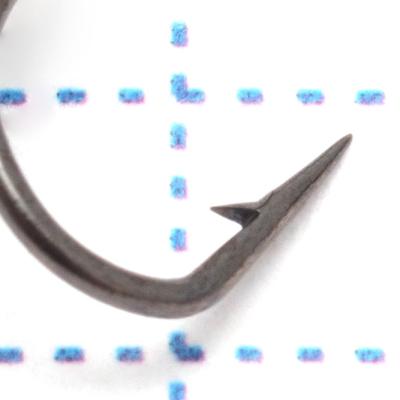 Крючок KOI "ROUND TREBLE", размер 10 (INT), цвет BN, тройник (10 шт.) - 4