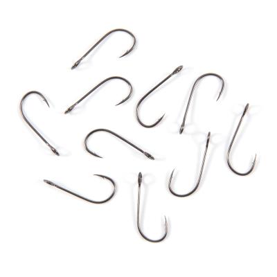 Крючок KOI "SINGLE SPOON HOOK", размер 8 (INT), цвет BN (10 шт.) - 3