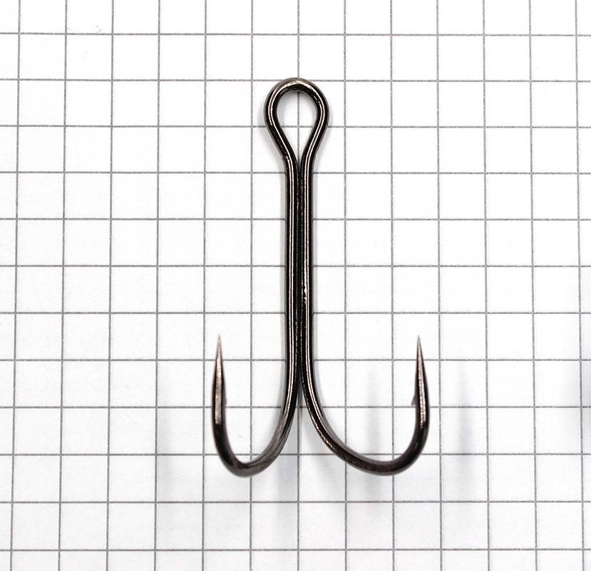 Крючок Namazu «Double Hook», размер 3/0 (INT), цвет BN, двойник (50 шт.) - 1