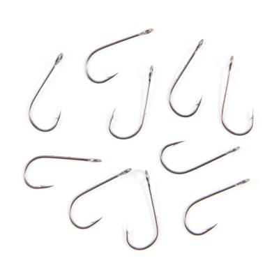 Крючок KOI "SINGLE SPOON HOOK 2", размер 6 (INT), цвет BN (10 шт.) - 3