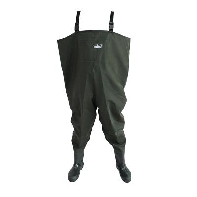 Полукомбинезон рыбацкий СЛЕДОПЫТ ПВХ XXXL, р. 45, цв. олива - 1