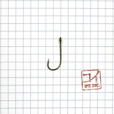 Крючок KOI "SINGLE SPOON HOOK 2", размер 4 (INT), цвет BN (10 шт.) - 1