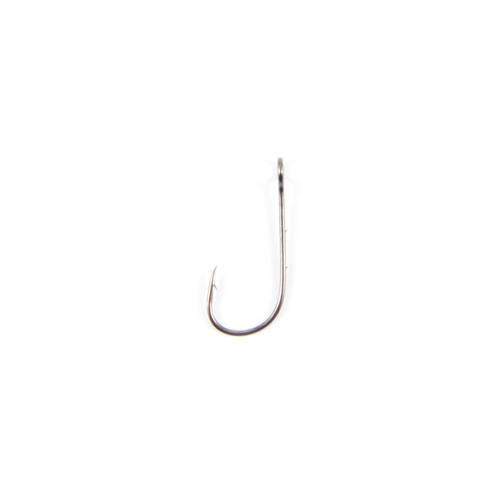 Крючок KOI "SINGLE SPOON HOOK 2", размер 4 (INT), цвет BN (10 шт.) - 2