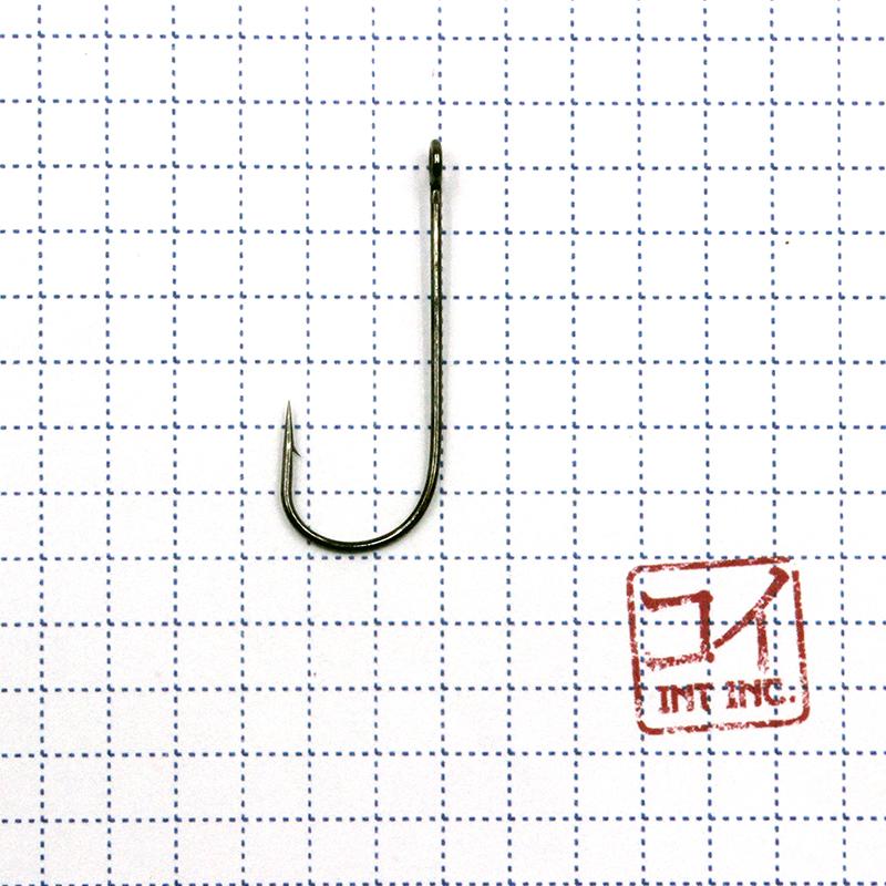 Крючок KOI "SINGLE SPOON LONG", размер 1 (INT), цвет BN (10 шт.) - 1