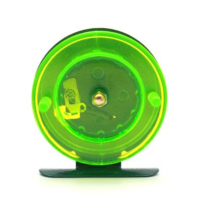 Катушка инерционная Namazu "Scoter" пластиковая, р. 6,5 см, зеленая - 3