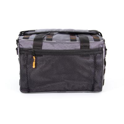 Сумка рыболовная "СЛЕДОПЫТ" Base Lure Bag XL, 38х26х25 см, цв. серый + 5 коробок Luno 28 - 3