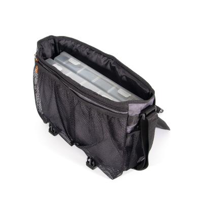Сумка рыболовная "СЛЕДОПЫТ" Street Fishing Bag, 30х38х16 см, цв. серый + 3 коробки (2 Luno 20/1 Luno - 5