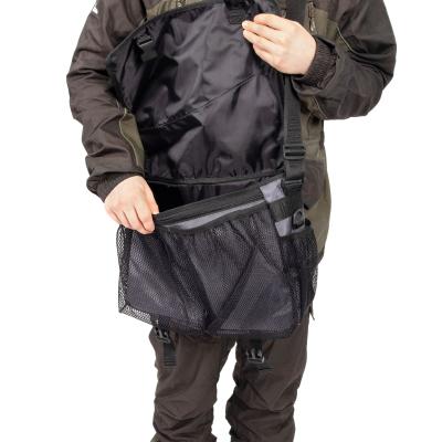 Сумка рыболовная "СЛЕДОПЫТ" Street Fishing Bag, 30х38х16 см, цв. серый + 3 коробки (2 Luno 20/1 Luno - 8