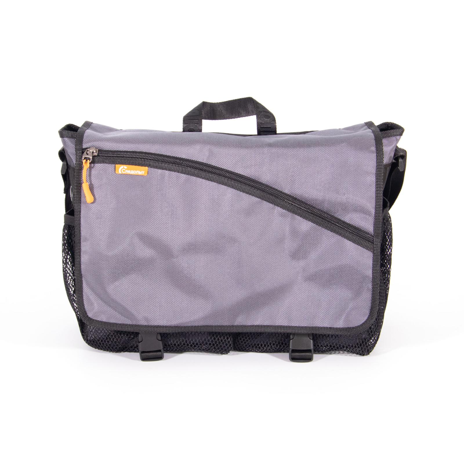 Сумка рыболовная "СЛЕДОПЫТ" Street Fishing Bag, 30х38х16 см, цв. серый - 2