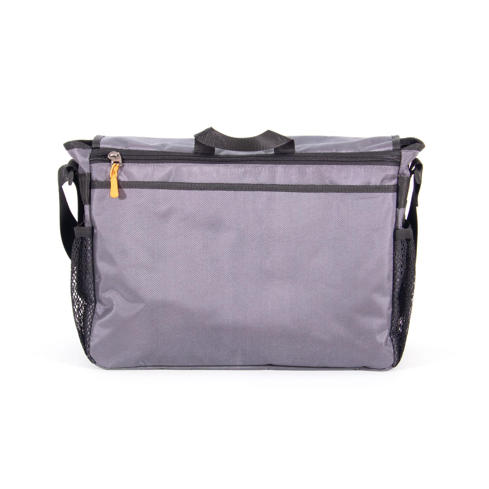 Сумка рыболовная "СЛЕДОПЫТ" Street Fishing Bag, 30х38х16 см, цв. серый - 4
