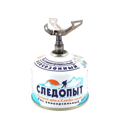 Плита порт. газовая "СЛЕДОПЫТ - Мечта Путешественника", титановая, Всего! 25 г - 1