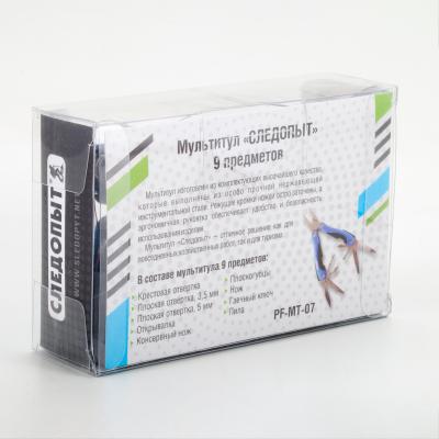 Мультитул (плоскогубцы) "СЛЕДОПЫТ", средний, 11 предметов, в чехле, в коробке - 8