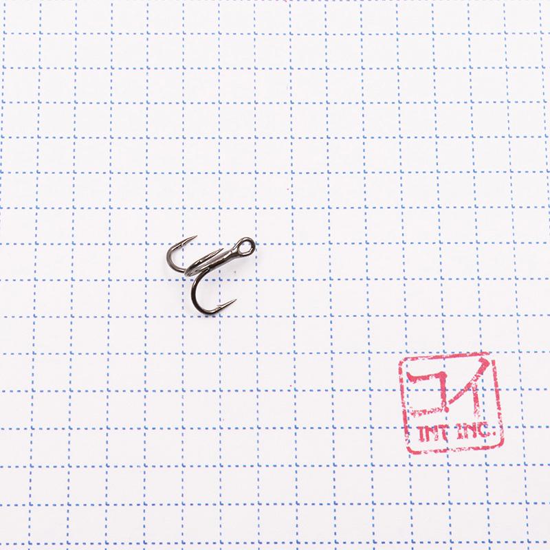 Крючок KOI "SLENDER ROUND TREBLE", размер 14 (INT), цвет BN, тройник (5 шт.)