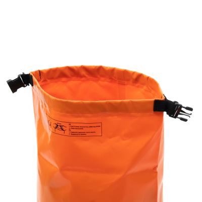 Гермомешок "СЛЕДОПЫТ - Dry Bag" без лямок, 40 л,ПВХ, цв. оранжевый - 6