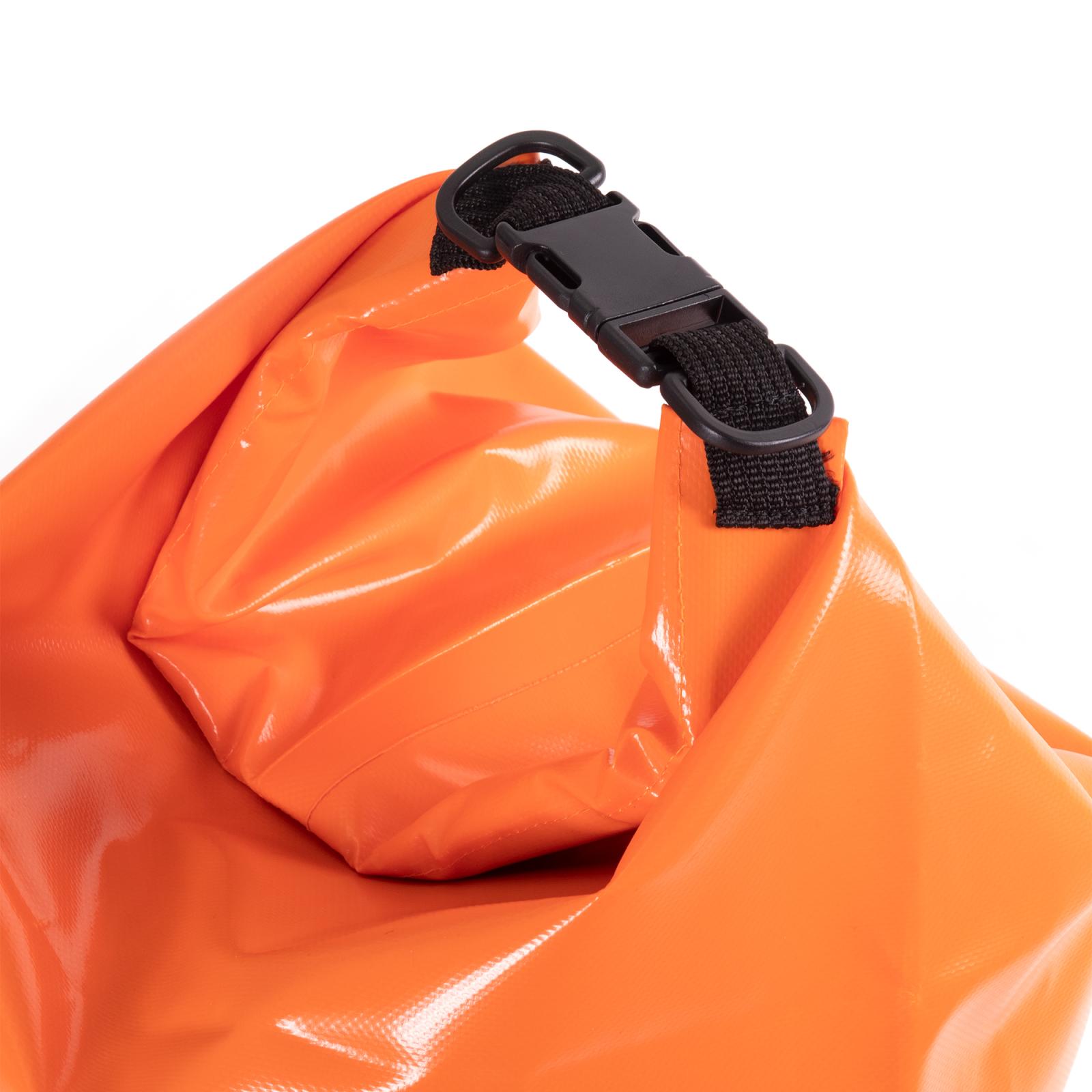 Гермомешок "СЛЕДОПЫТ - Dry Bag" без лямок, 60 л,ПВХ, цв. оранжевый - 4