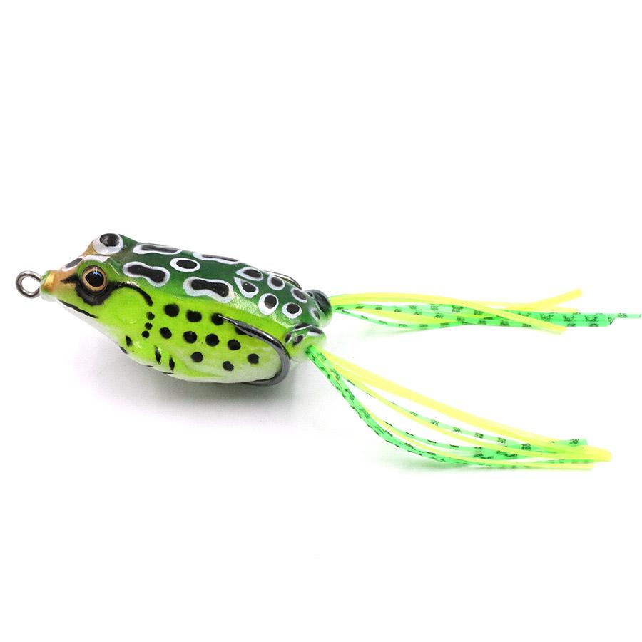 Лягушка-незацепляйка Namazu FROG, 45 мм, 6 г, цвет 17, крючок-двойник YR Hooks (BN),1