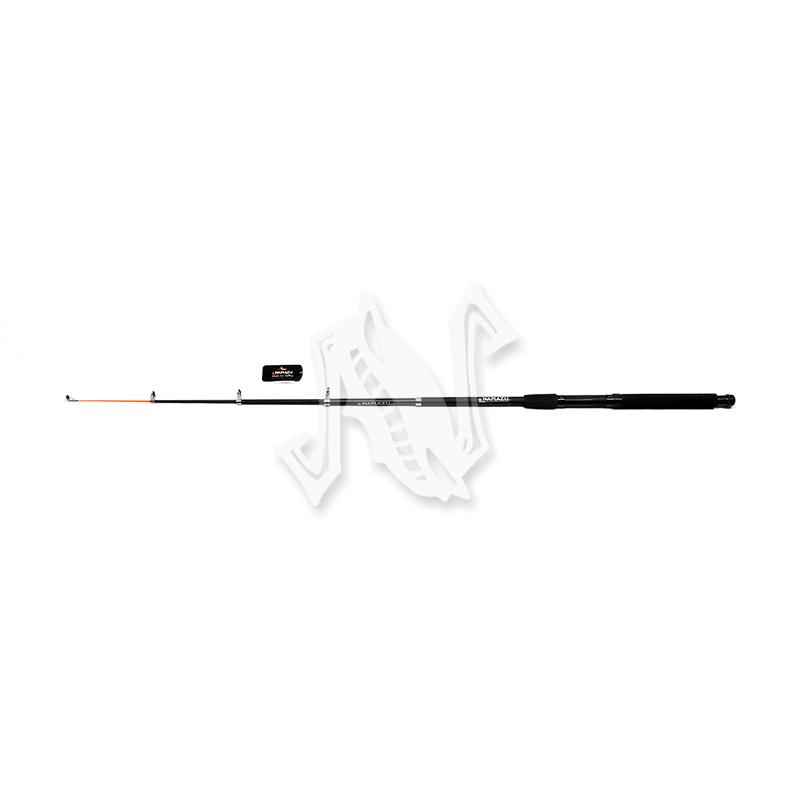 Спиннинг телескопический стеклопластиковый NAMAZU ACTION Tele, 2,1 м, тест 30-60 гр.