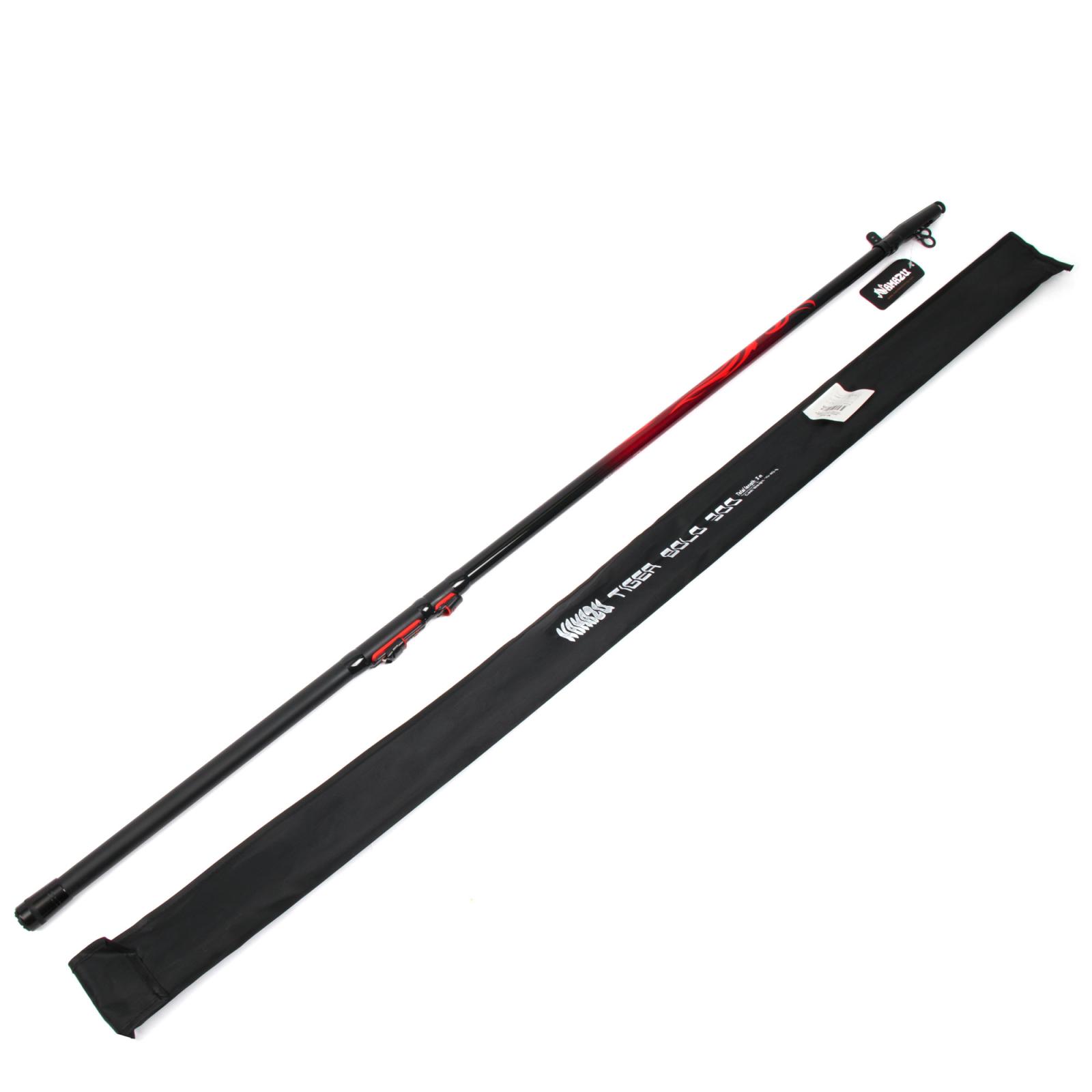 Удилище телескопическое стеклопластиковое с/к NAMAZU TIGER Bolo, 3 м, тест 10-40 гр. - 8