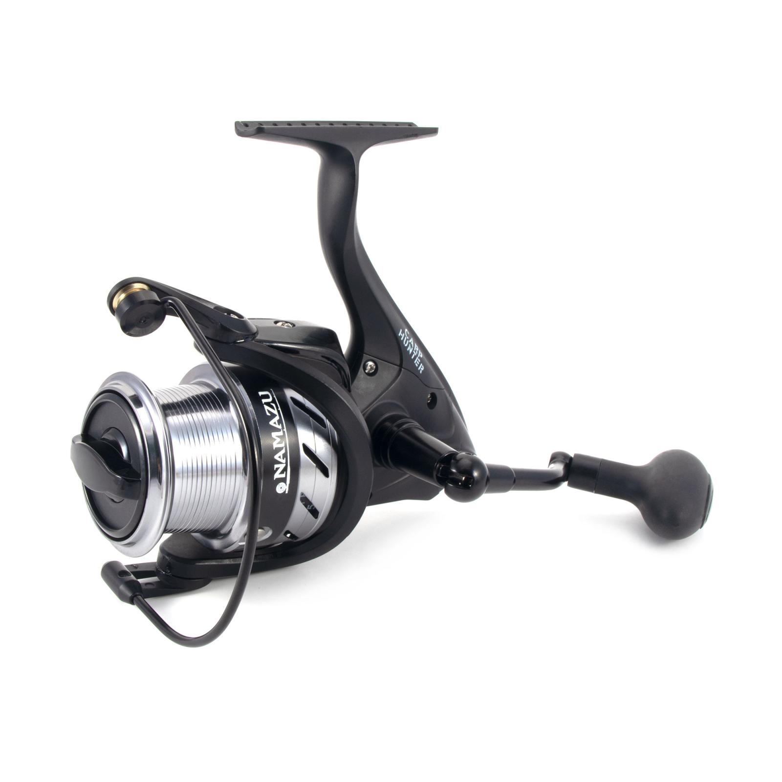 Катушка безынерционная Namazu Carp Hunter NEW CH5000, 5+1 подш., метал. шпуля + запасная графит. шпу - 7