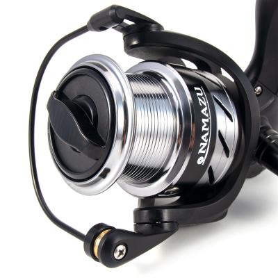 Катушка безынерционная Namazu Carp Hunter NEW CH6000, 5+1 подш., метал. шпуля + запасная графит. шпу - 8
