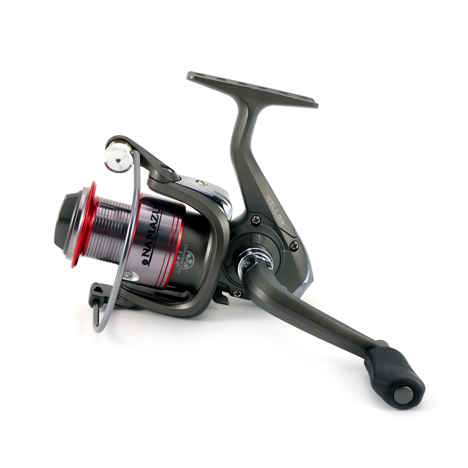 Катушка безынерционная Namazu PRO Killer NEW KL2000, 3+1 подш., метал. шпуля - 4